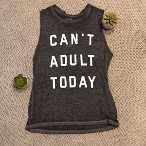 Graphic Tank Top SIZE L